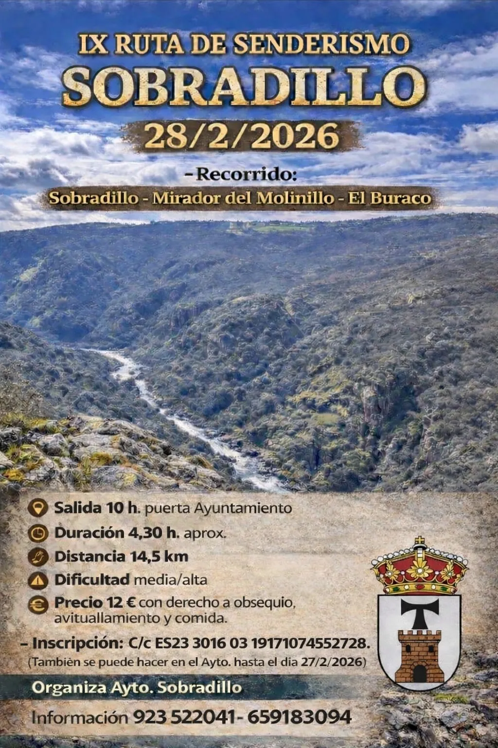 Foto 3 - Sobradillo organiza su IX Ruta de Senderismo de 14,5 kil&oacute;metros por el Mirador del Molinillo