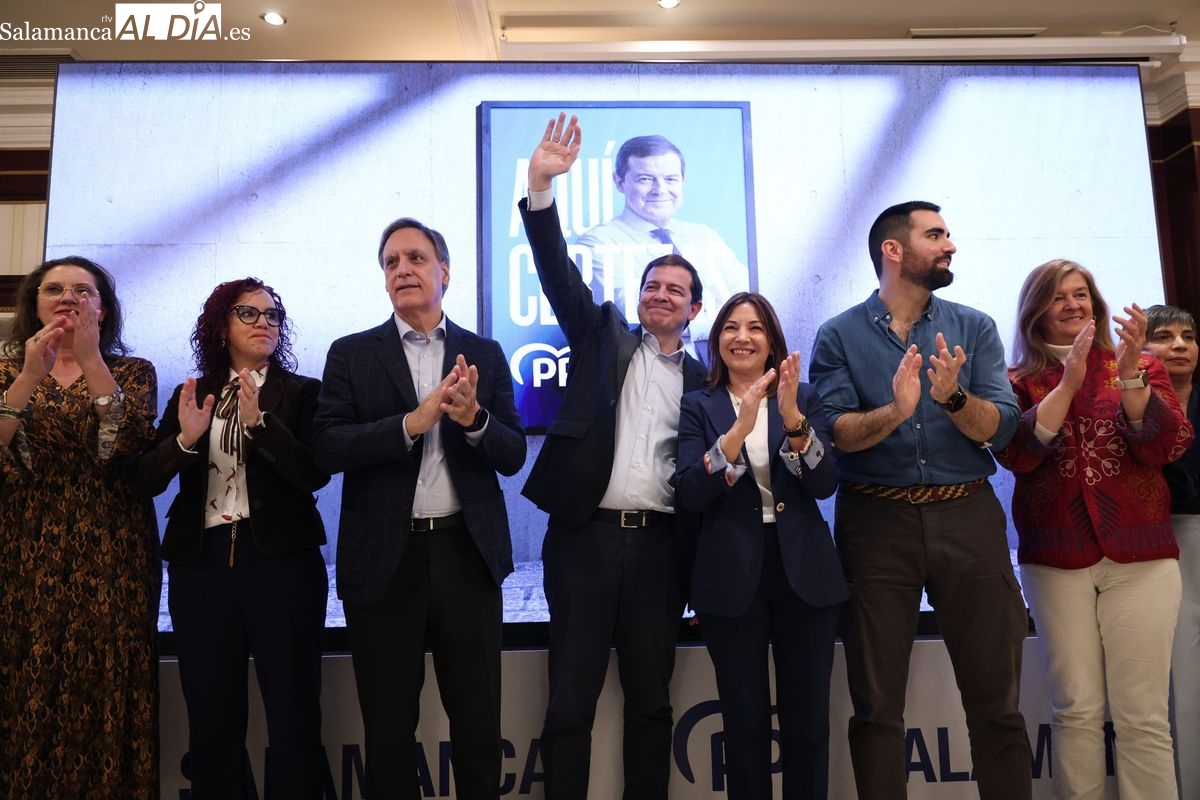 Mañueco, en la apertura de campaña del PP en Salamanca: Nosotros cumplimos lo que prometemos