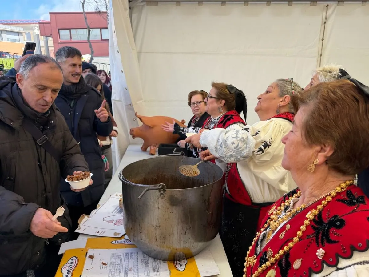 Matanza tradicional en Guijuelo