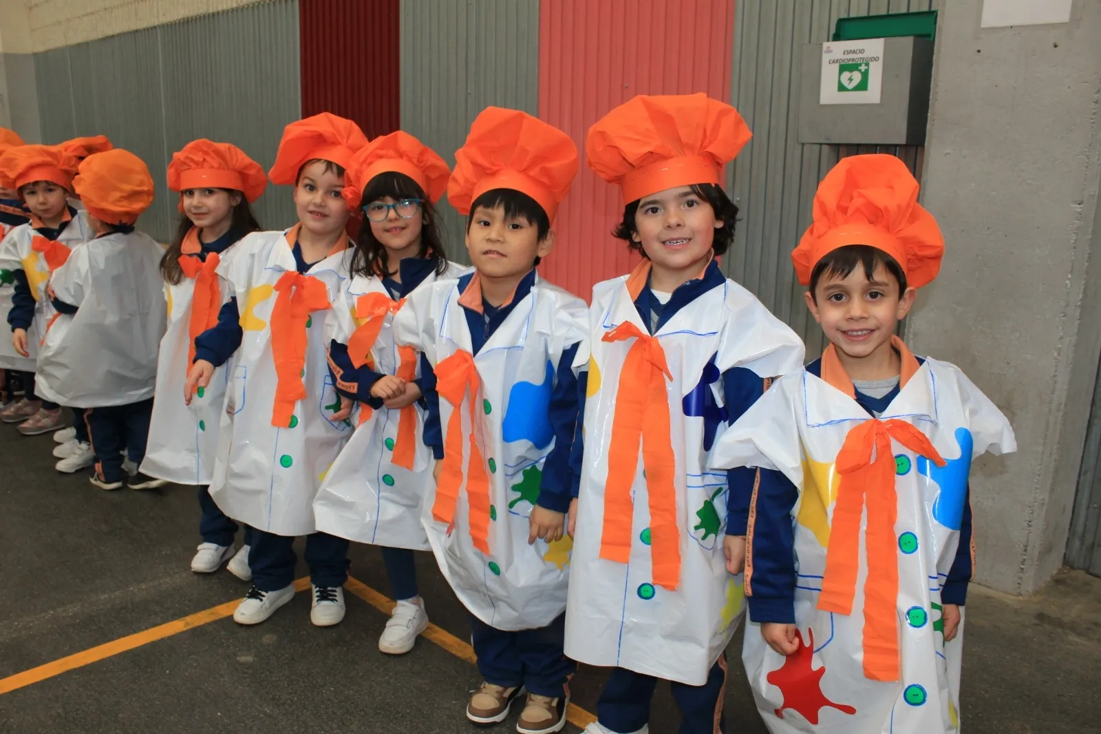 Foto 10 - El Colegio Calasanz transforma su Carnaval en una galer&iacute;a de arte con 'Peque&ntilde;os Grandes Pintores' (Fotos) 