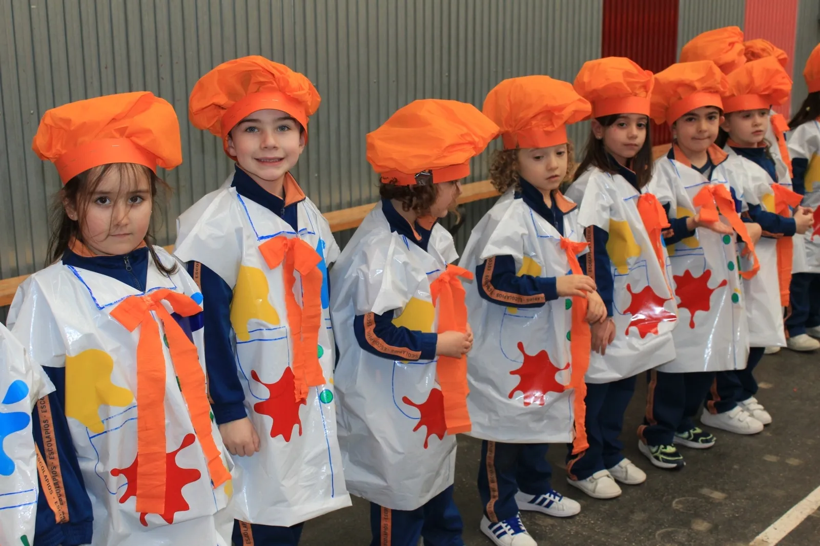Foto 8 - El Colegio Calasanz transforma su Carnaval en una galer&iacute;a de arte con 'Peque&ntilde;os Grandes Pintores' (Fotos) 