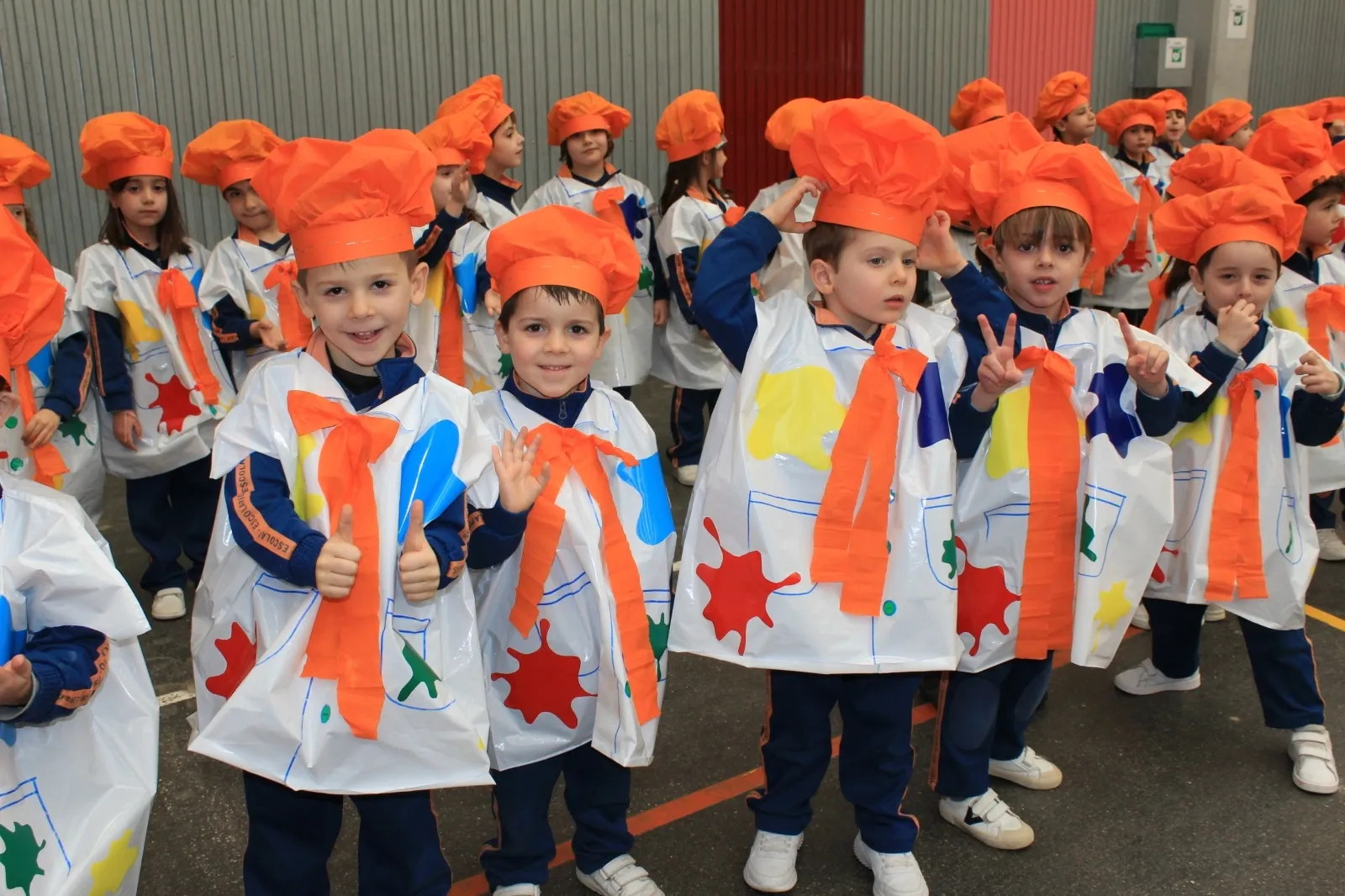 Foto 7 - El Colegio Calasanz transforma su Carnaval en una galer&iacute;a de arte con 'Peque&ntilde;os Grandes Pintores' (Fotos) 