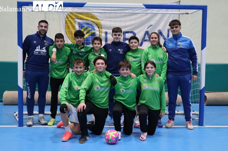 El Infantil de las Escuelas Deportivas Piensos Durán Albense FS crece como una auténtica piña