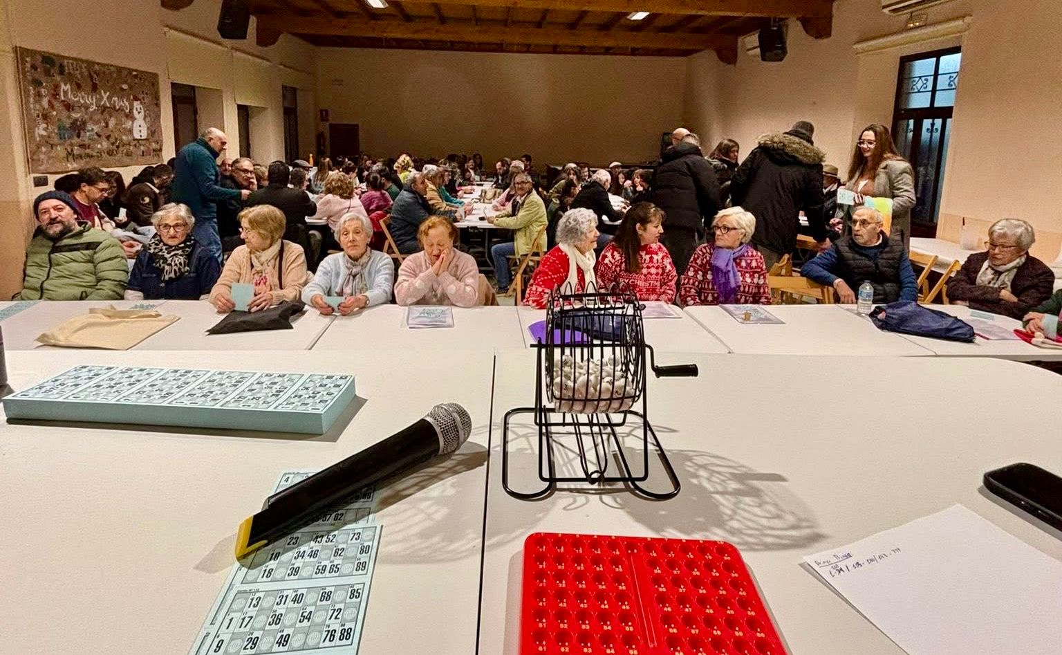 El bingo navideño de Mancera de Abajo recauda 569 euros en favor de la investigación de las enfermedades raras