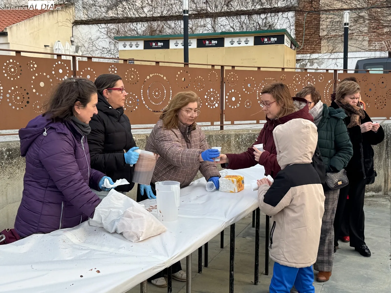 Fiesta infantil de carnaval en el parque La Huerta