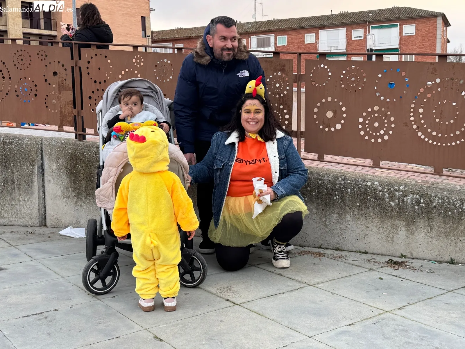 Fiesta infantil de carnaval en el parque La Huerta