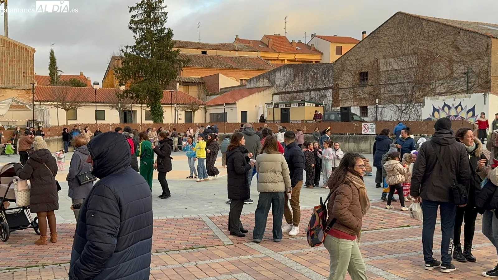 Fiesta infantil de carnaval en el parque La Huerta
