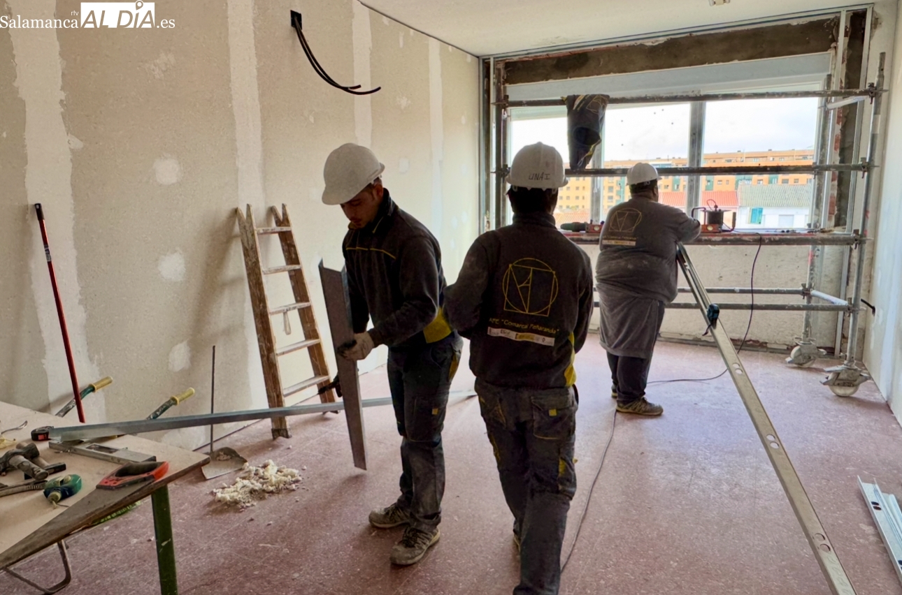 El Ayuntamiento impulsa el proyecto mixto de empleo Comarcal Peñaranda y muestra el impactante cambio tras las obras en una jornada de puertas abiertas