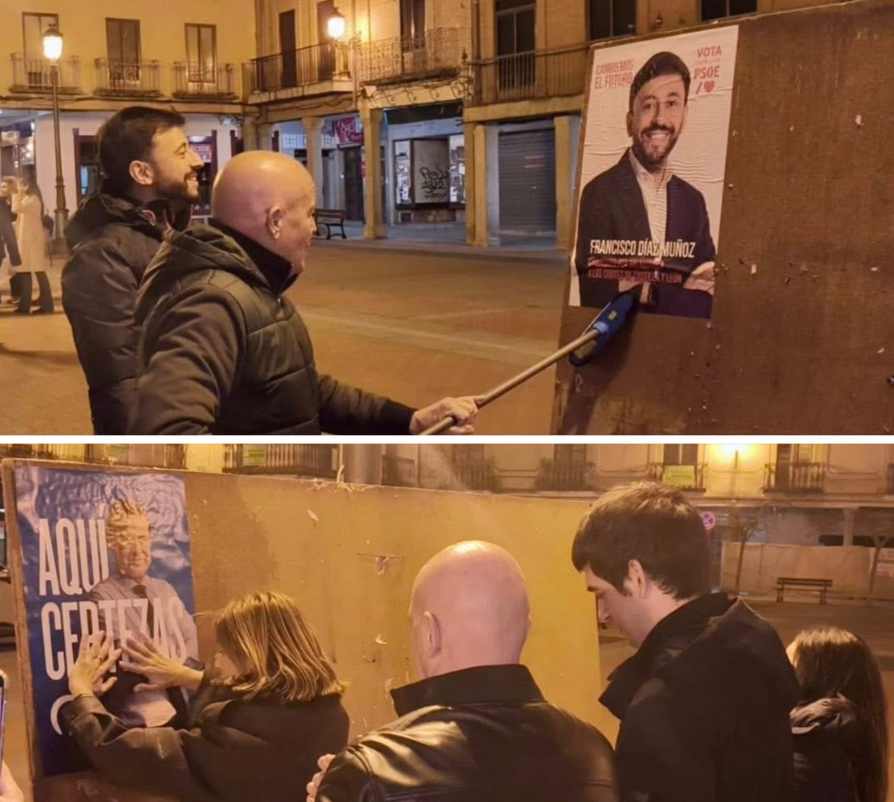 Medianoche electoral en Peñaranda: comienza la cuenta atrás hacia las autonómicas del 15M