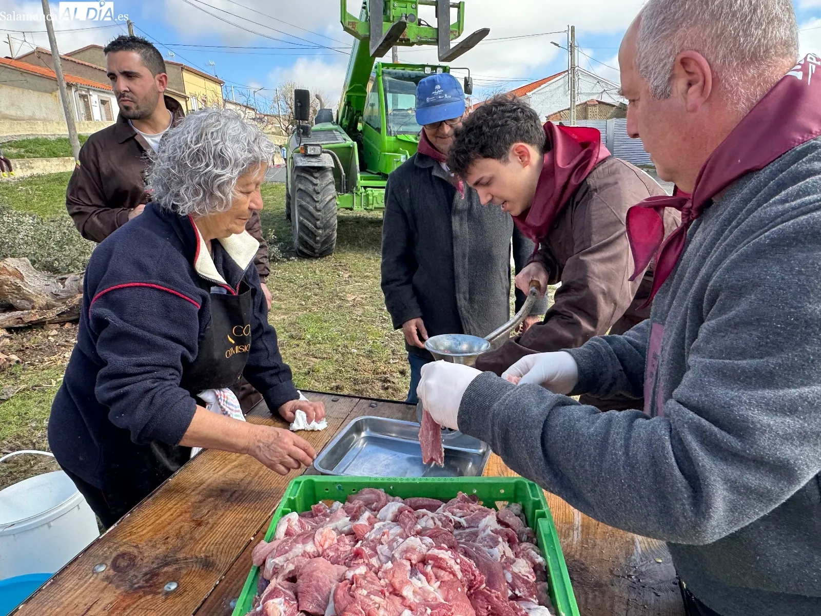 Matanza tradicional en Mancera de Abajo