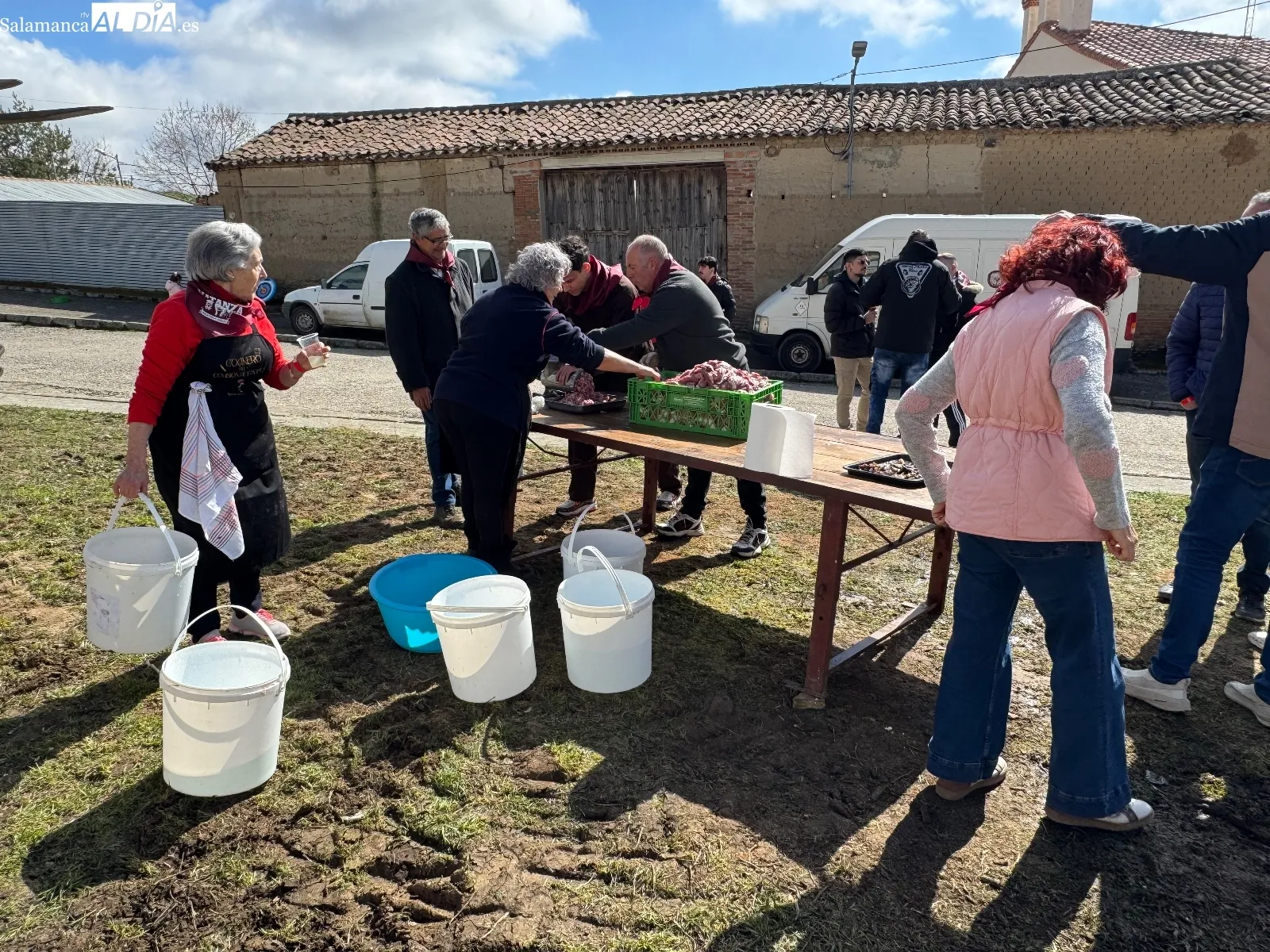 Matanza tradicional en Mancera de Abajo