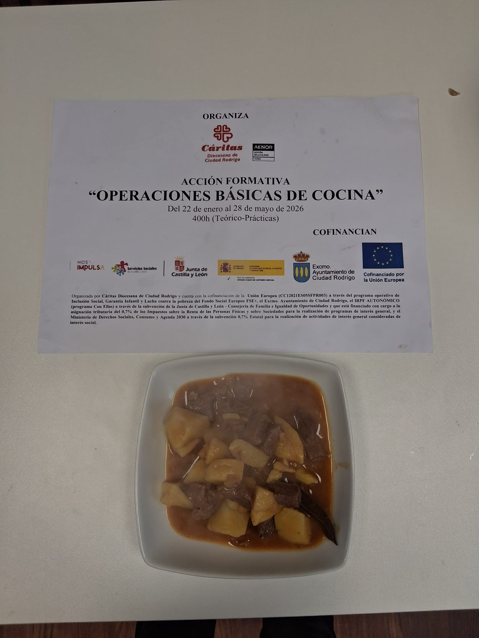 Cáritas Ciudad Rodrigo cocina el Carnaval del Toro