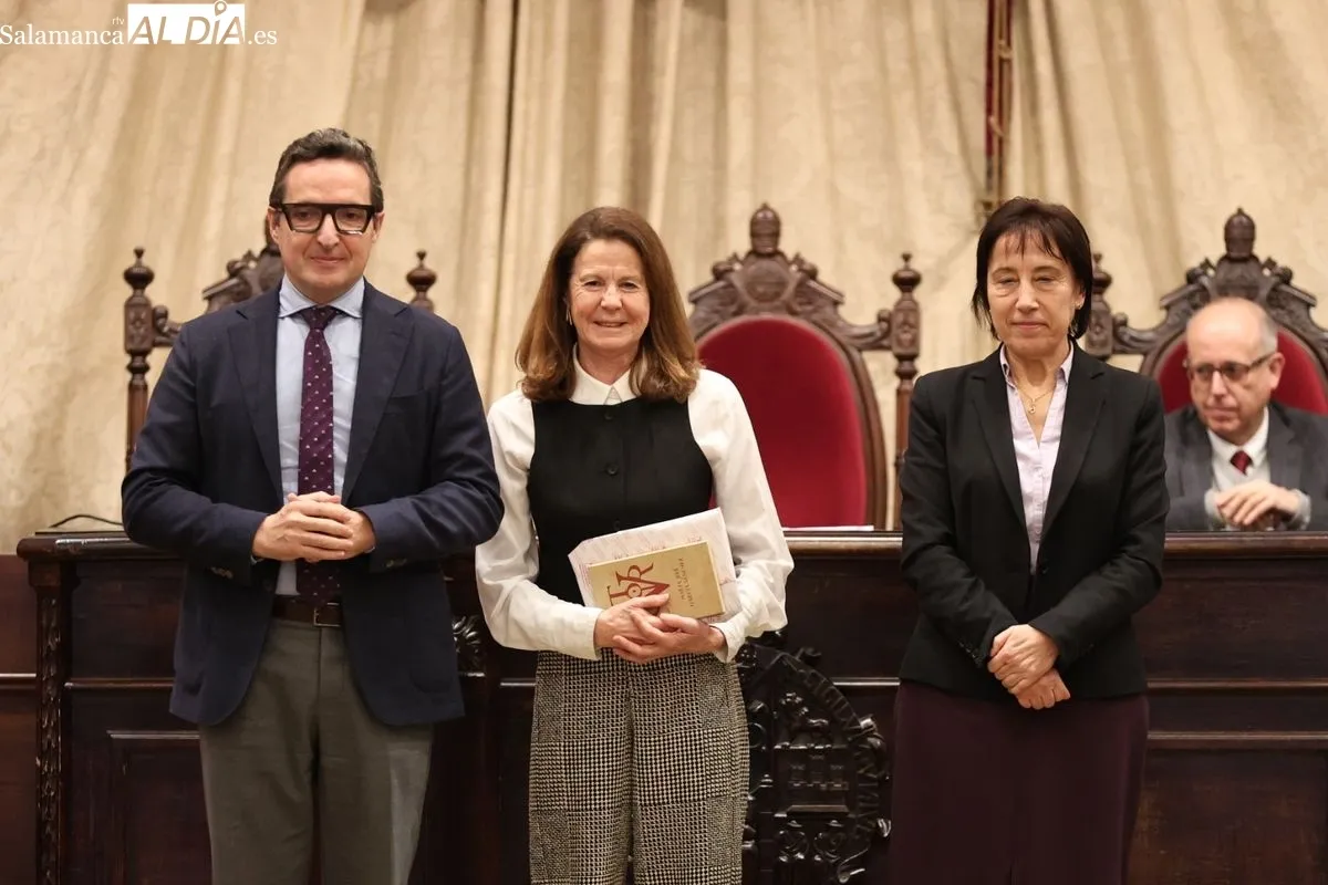 Homenaje de la USAL a los 61 profesores e investigadores que se jubilan este curso. Foto de David Sañudo