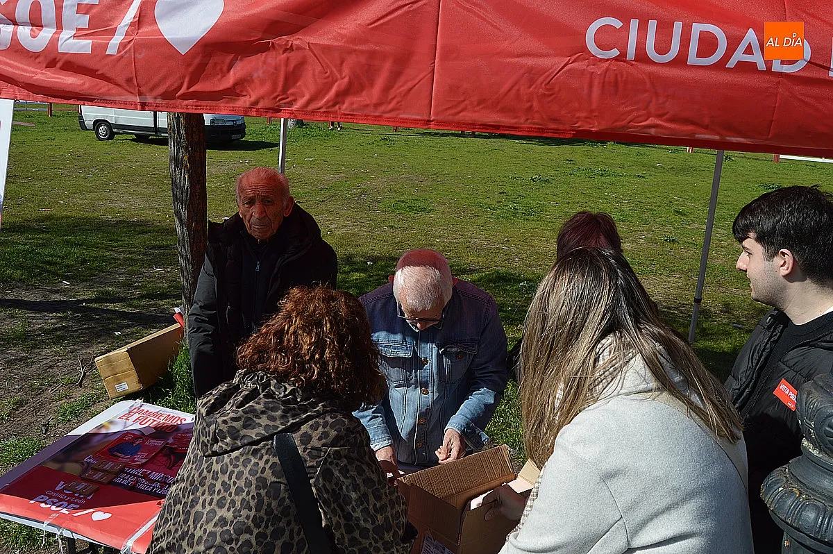 Mesa electoral del PSOE 