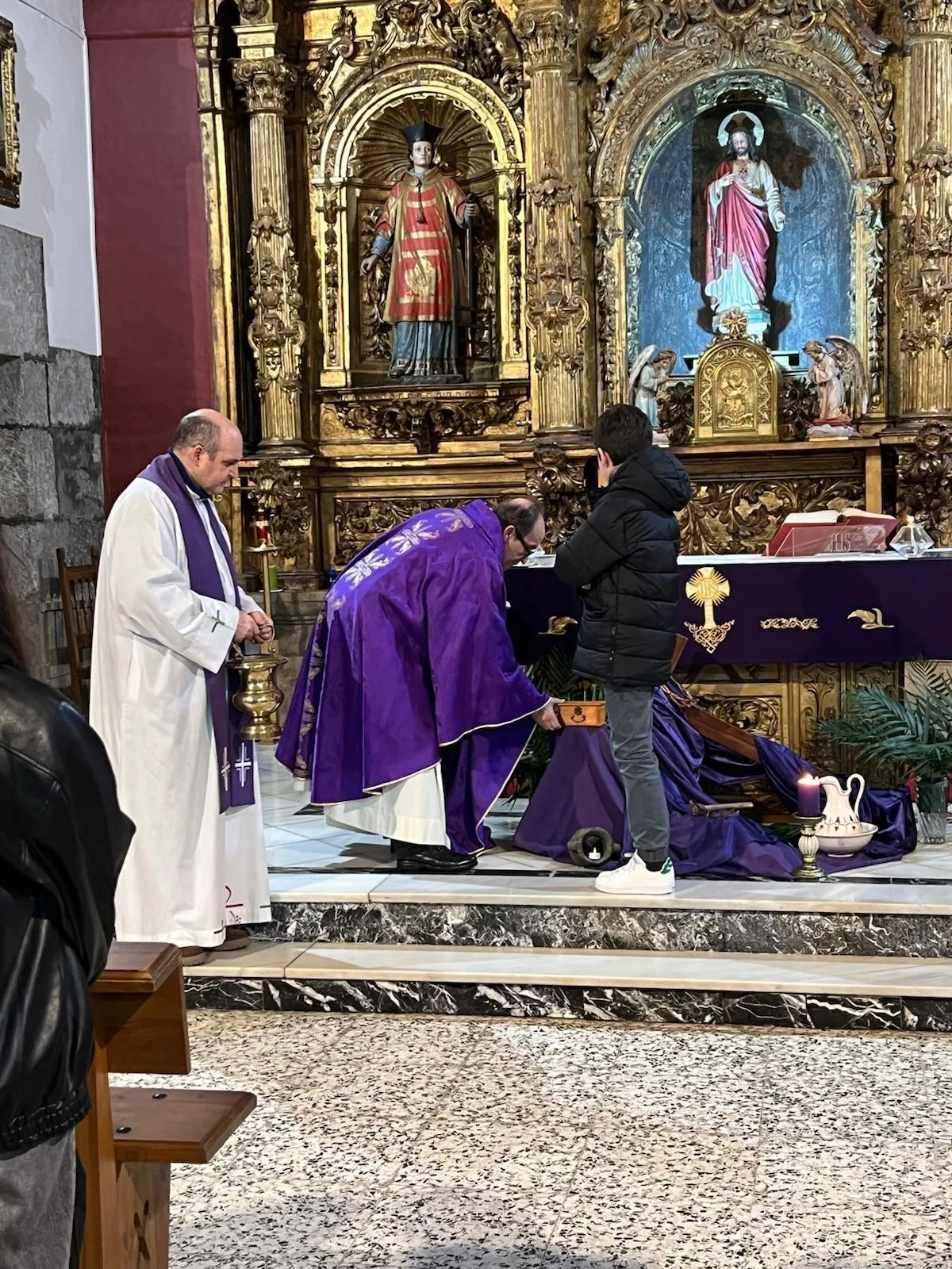 Miércoles de Ceniza en la parroquia de San Andrés 