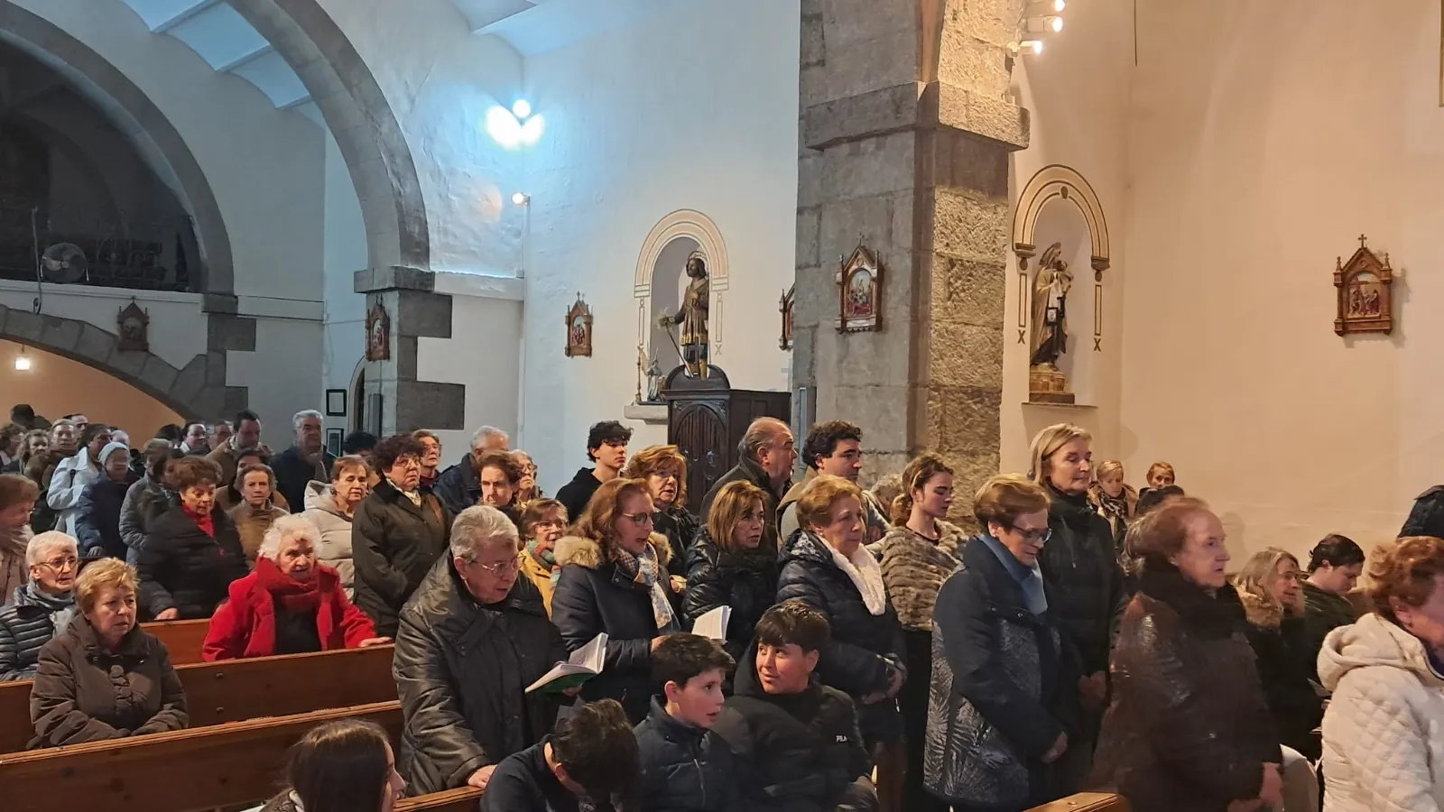 Miércoles de Ceniza en la parroquia de San Andrés 