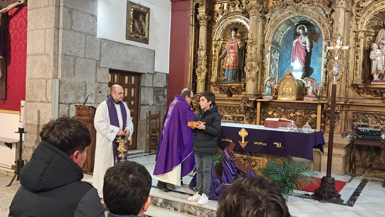 Miércoles de Ceniza en la parroquia de San Andrés 