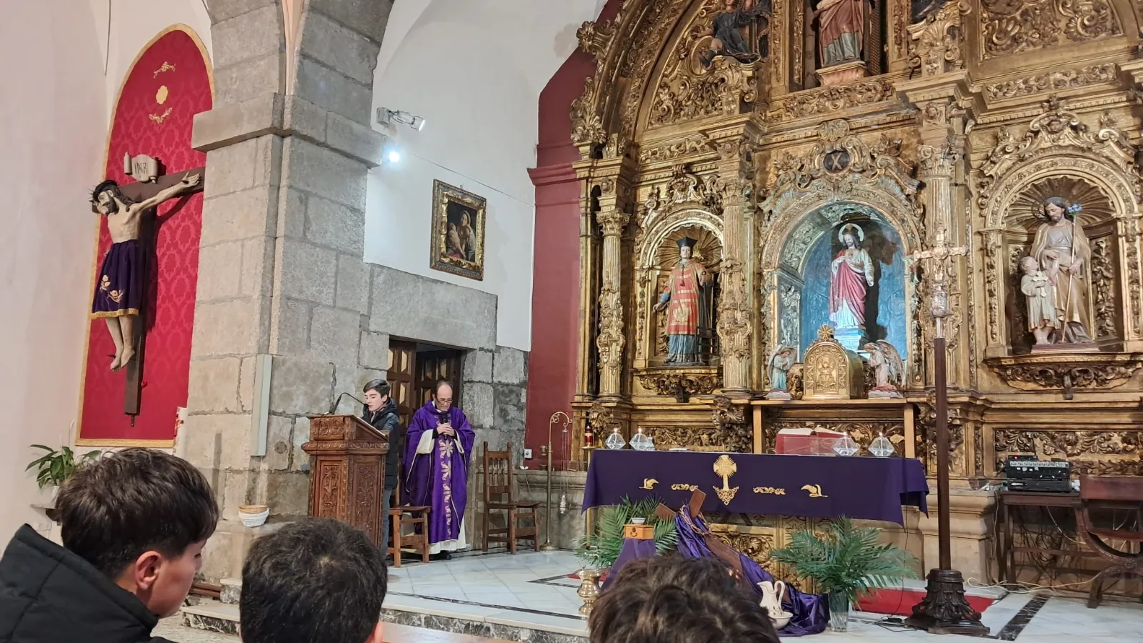 Miércoles de Ceniza en la parroquia de San Andrés 