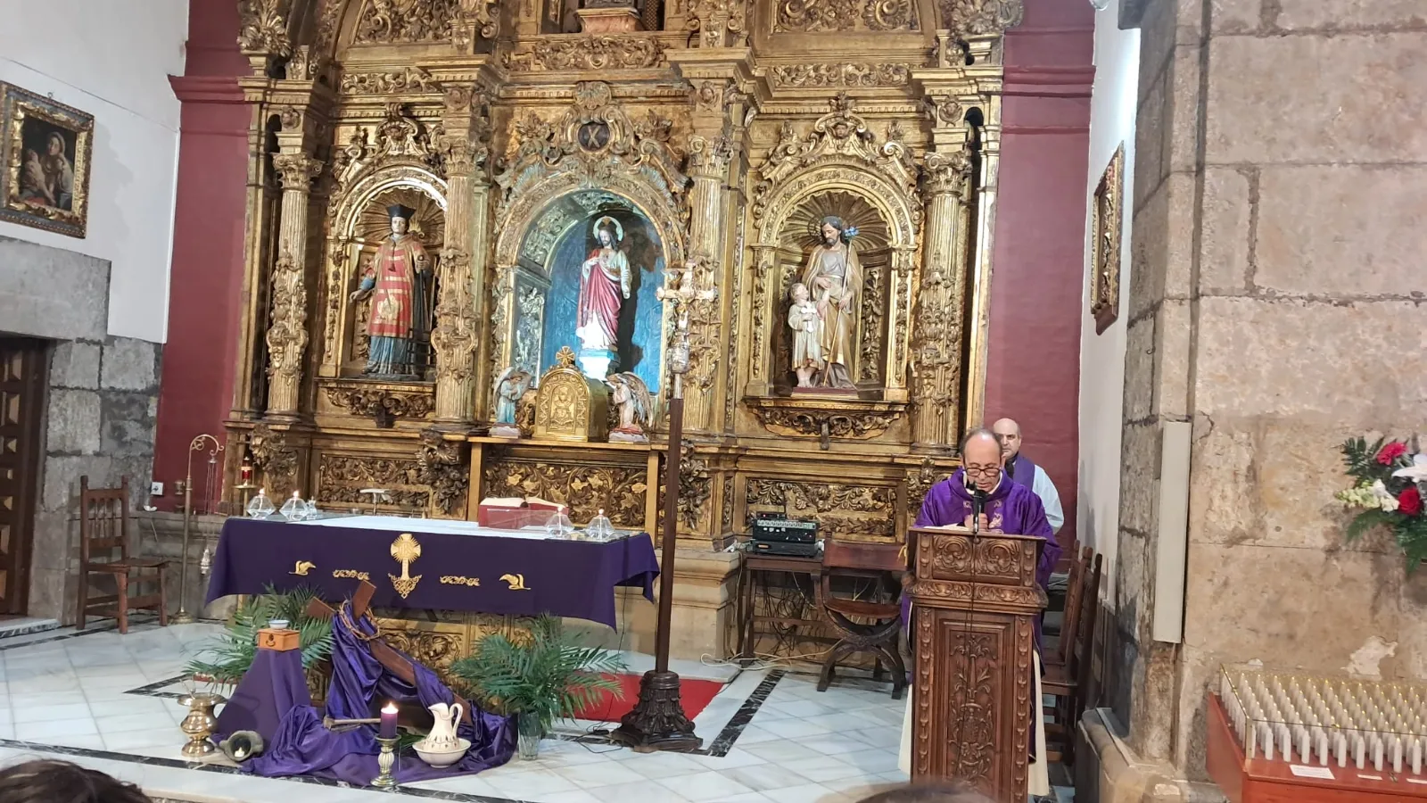Miércoles de Ceniza en la parroquia de San Andrés 
