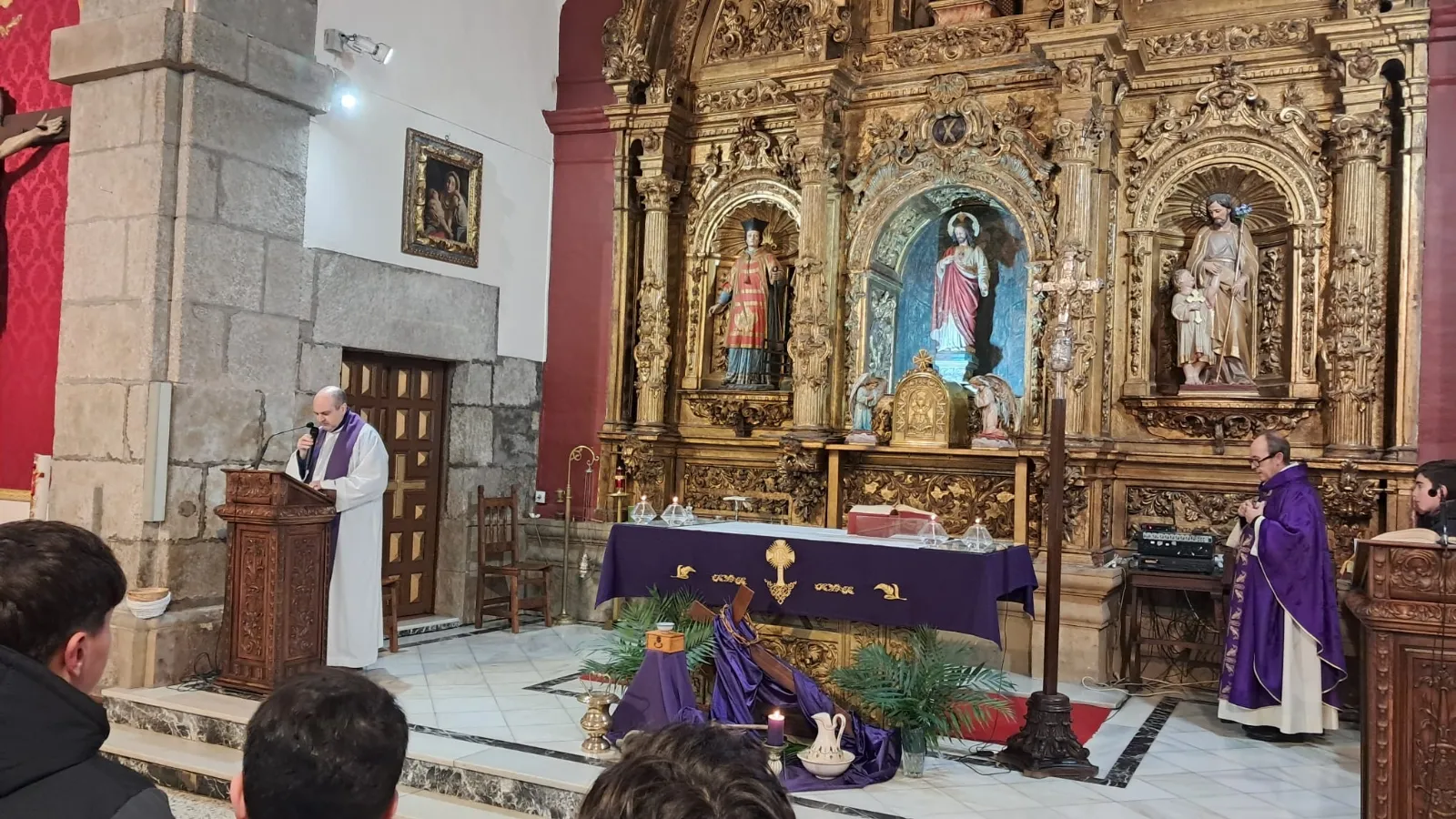 Miércoles de Ceniza en la parroquia de San Andrés 