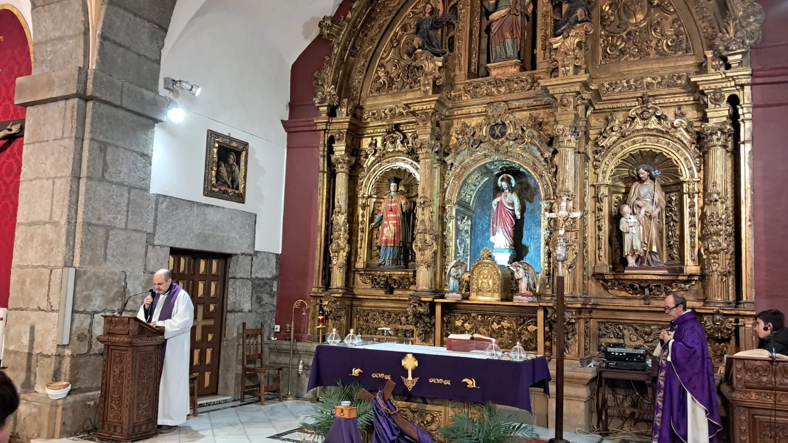 Miércoles de Ceniza en la parroquia de San Andrés 