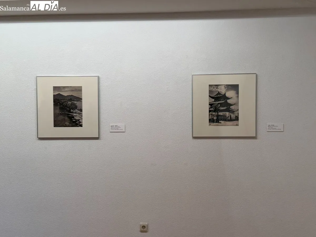 El Palacio de Garcigrande inaugura la muestra 'Corazón entre espejos', que reúne la obra del histórico fotógrafo chino Guo Xiqí y su bisnieta Ruan Sijie. Foto V. M.