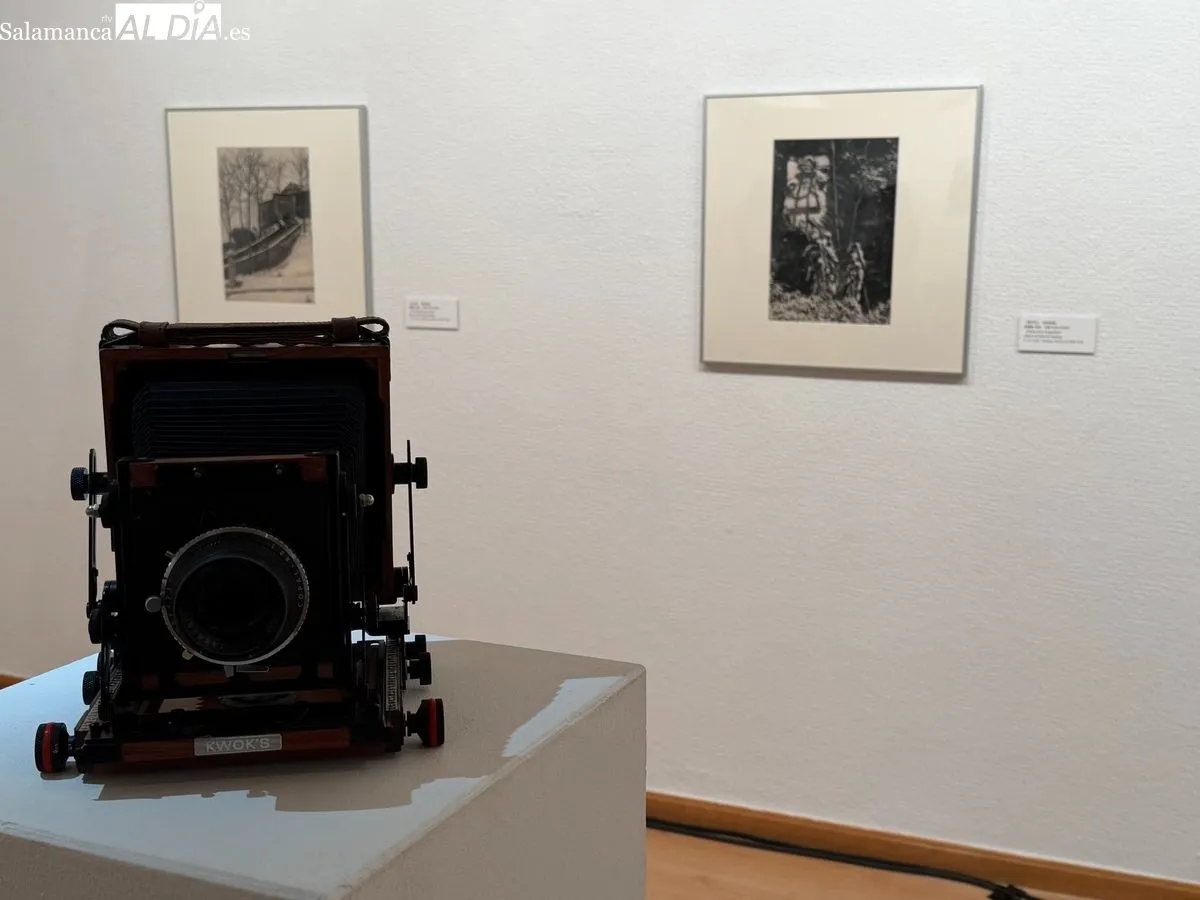 El Palacio de Garcigrande inaugura la muestra 'Corazón entre espejos', que reúne la obra del histórico fotógrafo chino Guo Xiqí y su bisnieta Ruan Sijie. Foto V. M.
