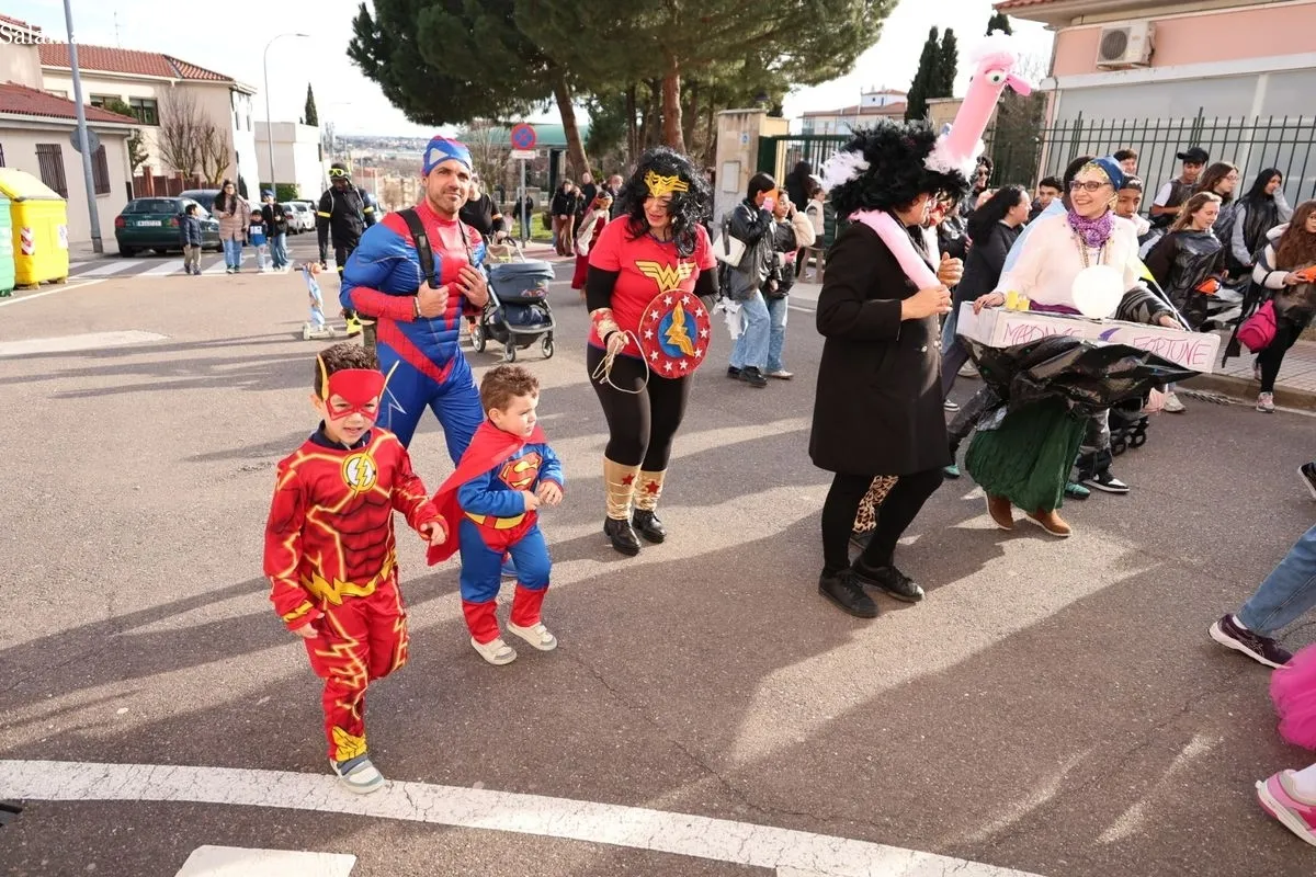 Desfile de Carnaval organizado por el Consejo Social del Rollo. Foto: David Sañudo