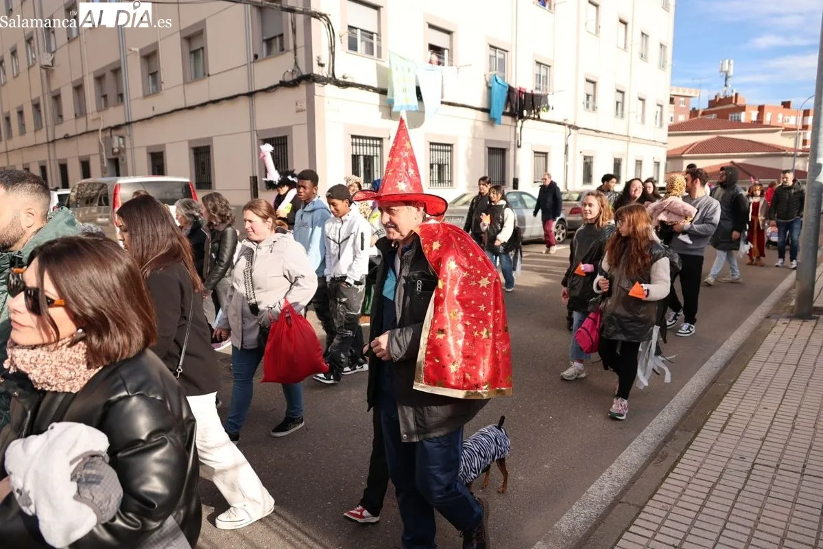 Desfile de Carnaval organizado por el Consejo Social del Rollo. Foto: David Sañudo