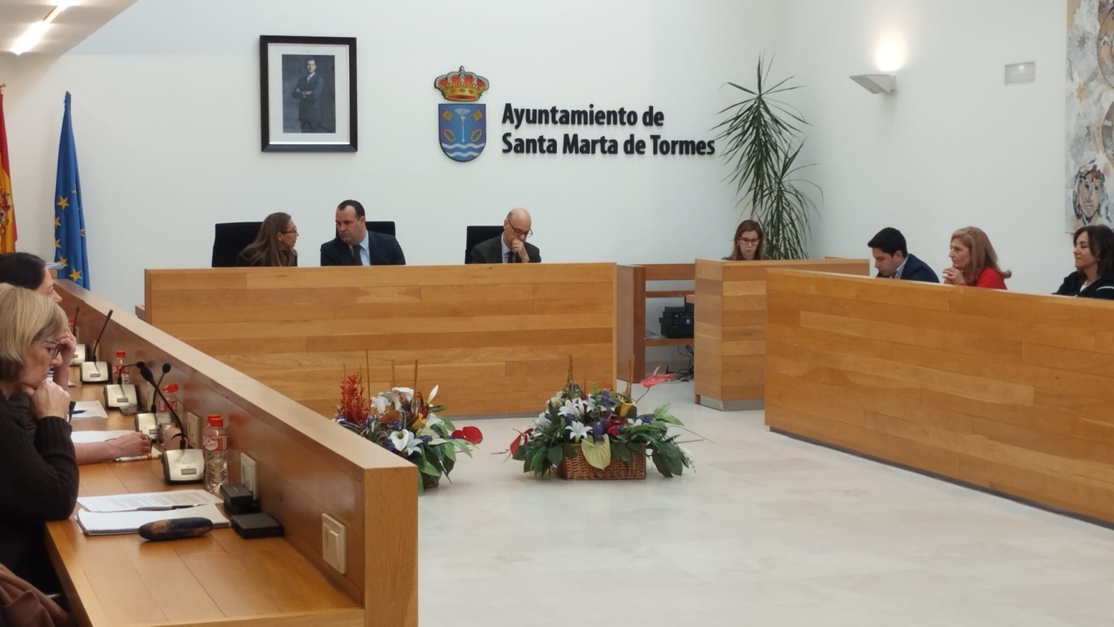 Santa Marta insta a la CHD a actuar contra las inundaciones y a Fomento a instalar pantallas acústicas en la A-50