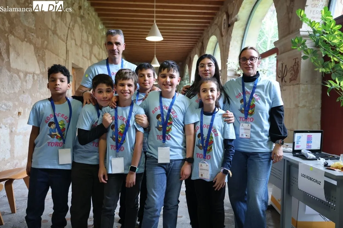 La Hospedería Fonseca acoge la décima edición del Torneo Clasificatorio First Lego League Salamanca. Fotos: David Sañudo