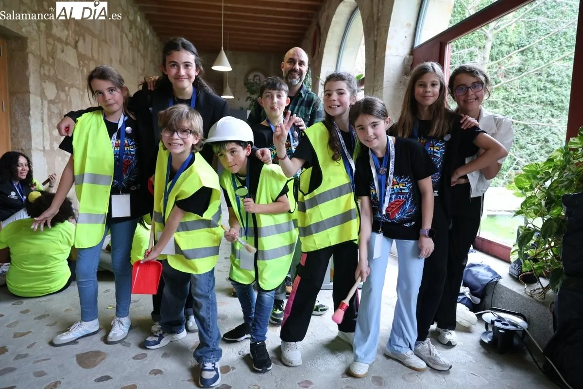 La Hospedería Fonseca acoge la décima edición del Torneo Clasificatorio First Lego League Salamanca. Fotos: David Sañudo