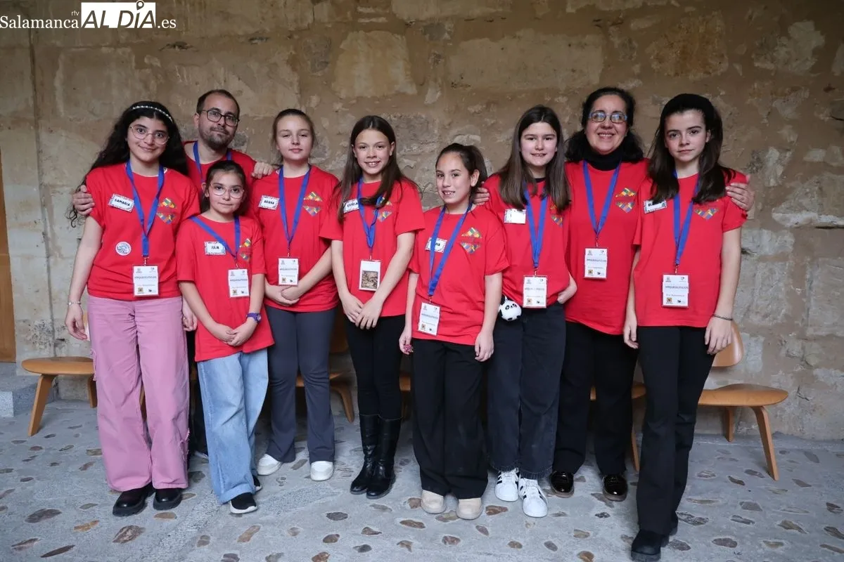 La Hospedería Fonseca acoge la décima edición del Torneo Clasificatorio First Lego League Salamanca. Fotos: David Sañudo