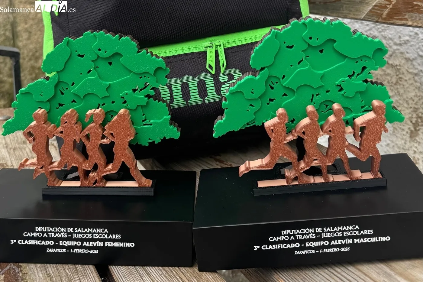 Éxito del CD Abadengo Running en campo a través de los Juegos Escolares  