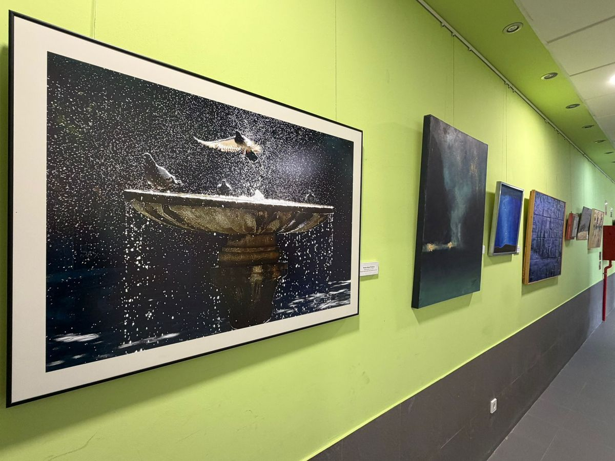 Villamayor acoge la exposición Lienzos de Luz y Sombra del CLPU