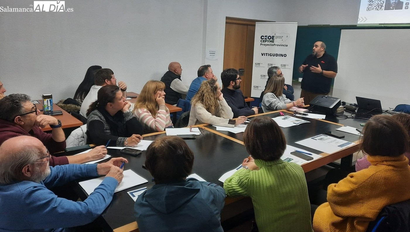 Taller de IA de CEOE-CEPYME en Vitigudino