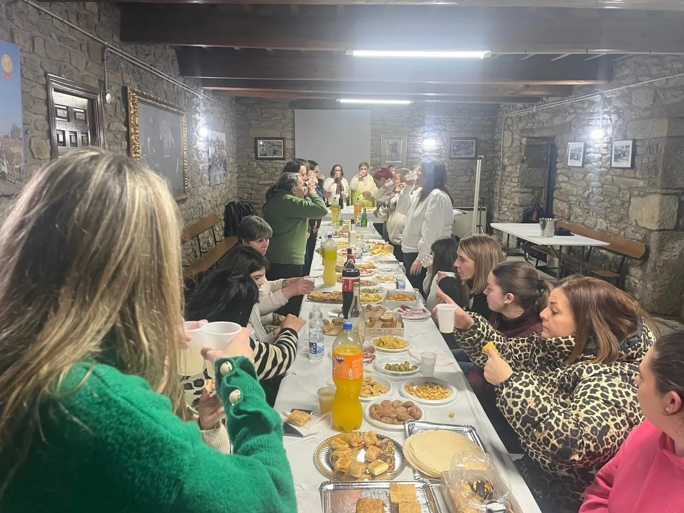 Fiesta de las águedas en Guadramiro