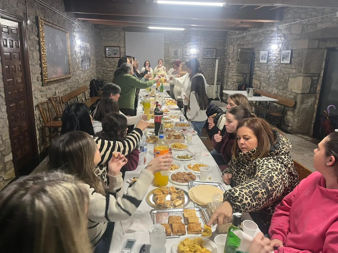 Fiesta de las águedas en Guadramiro