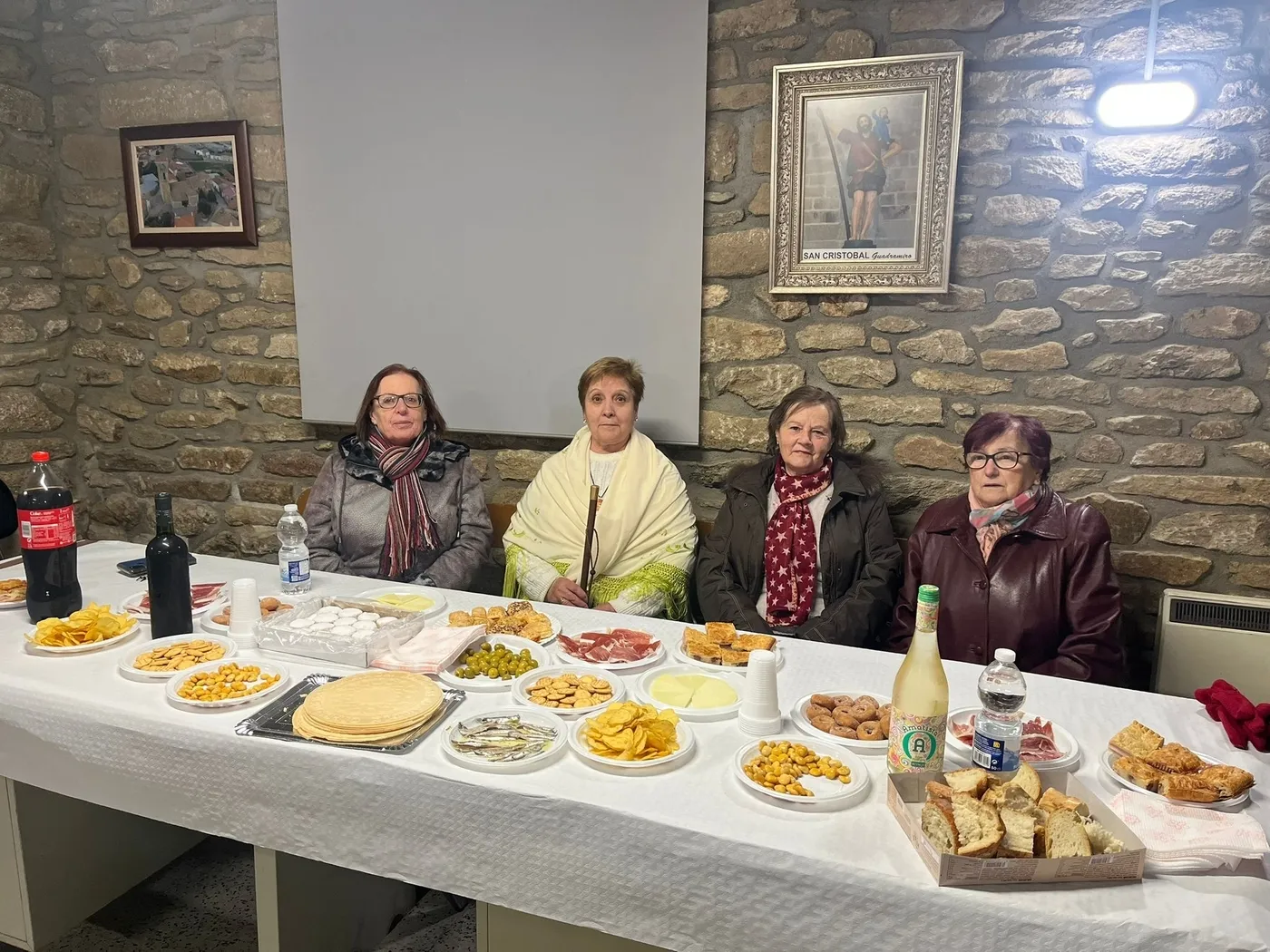 Fiesta de las águedas en Guadramiro