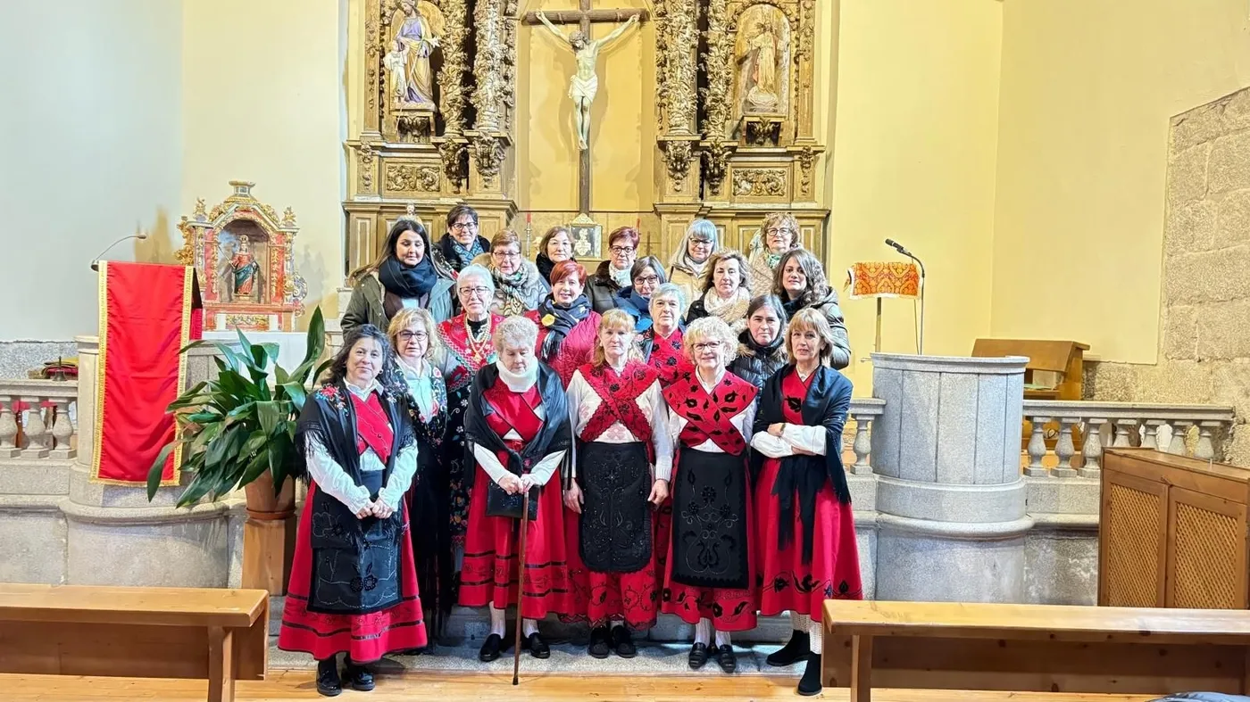 Celebración de las águedas en Villaseco de los Reyes