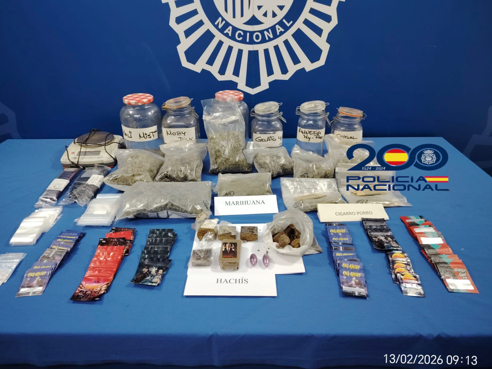 Policía desmantela asociación cannábica en Salamanca