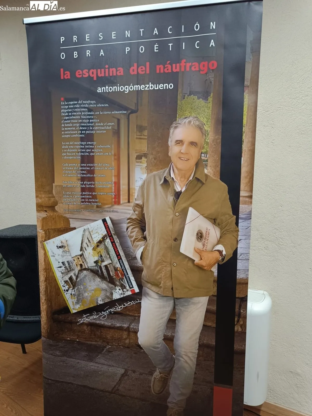 Gómez Bueno llenó El Ateneo con sus versos