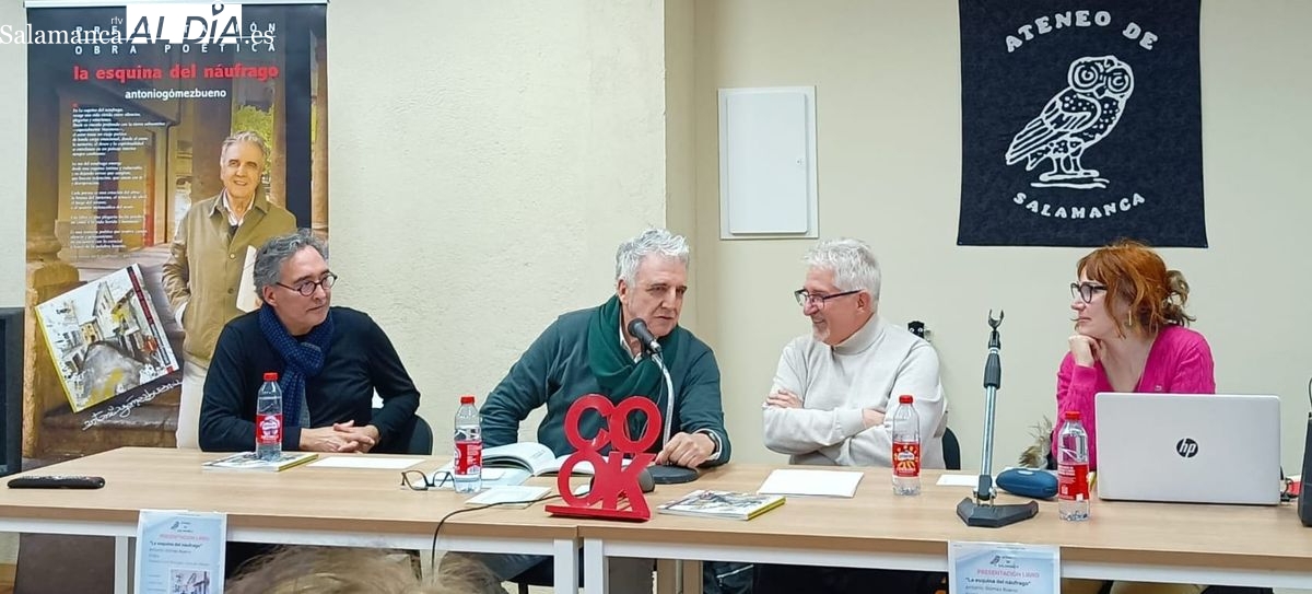 Gómez Bueno llenó El Ateneo con sus versos