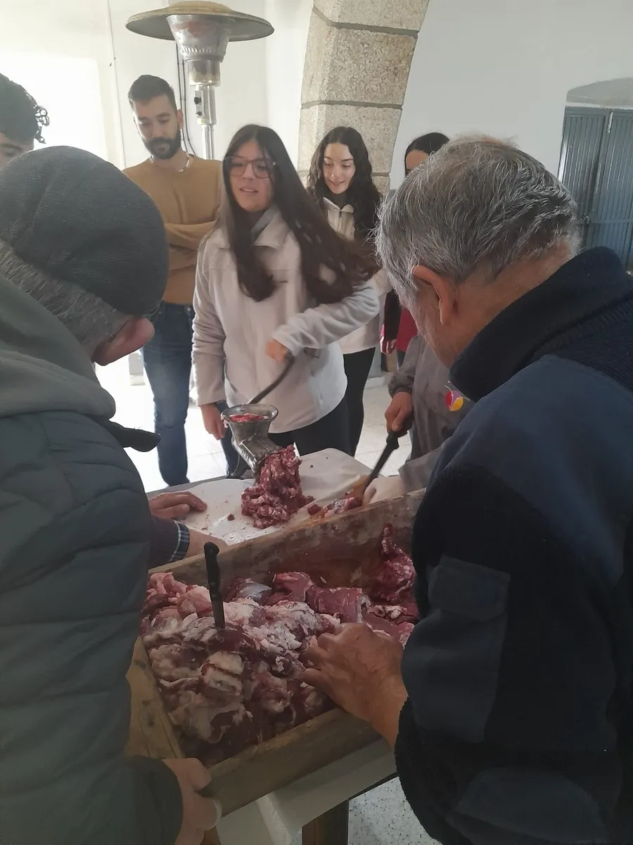 Matanza tradicional en Valderrodrigo