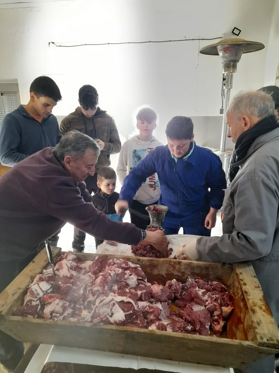 Matanza tradicional en Valderrodrigo