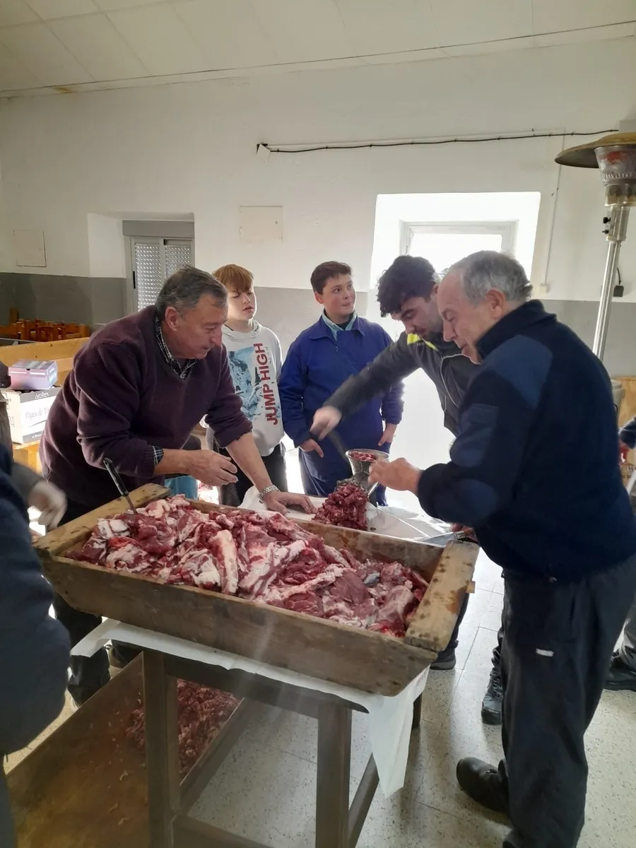 Matanza tradicional en Valderrodrigo