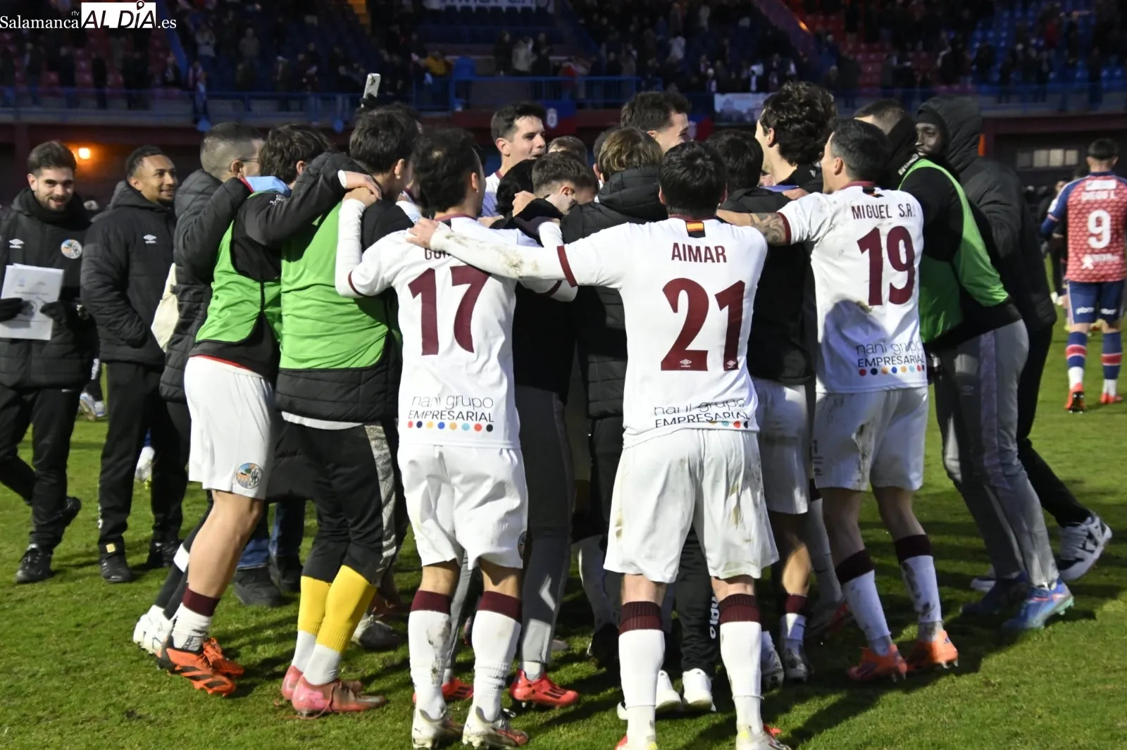 Foto 2 - FOTOS | Un doblete de 'S&uacute;per Javi Delgado' obra la remontada del Salamanca UDS en &Aacute;vila para volver al playoff en cuarta posici&oacute;n (1-2)