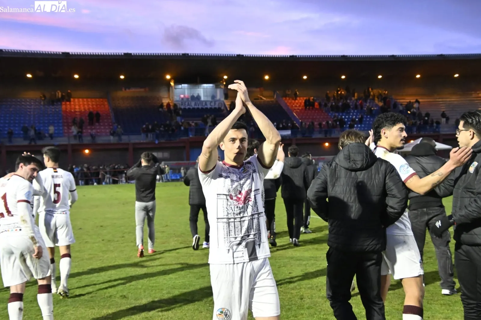 Foto 16 - FOTOS | Un doblete de 'S&uacute;per Javi Delgado' obra la remontada del Salamanca UDS en &Aacute;vila para volver al playoff en cuarta posici&oacute;n (1-2)