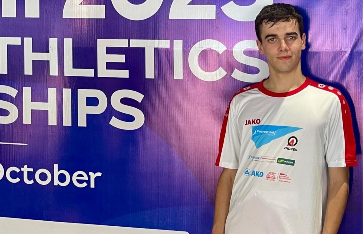 El atleta Diego Ruiz entra en el Plan ADOP rumbo a Los Ángeles 2028
