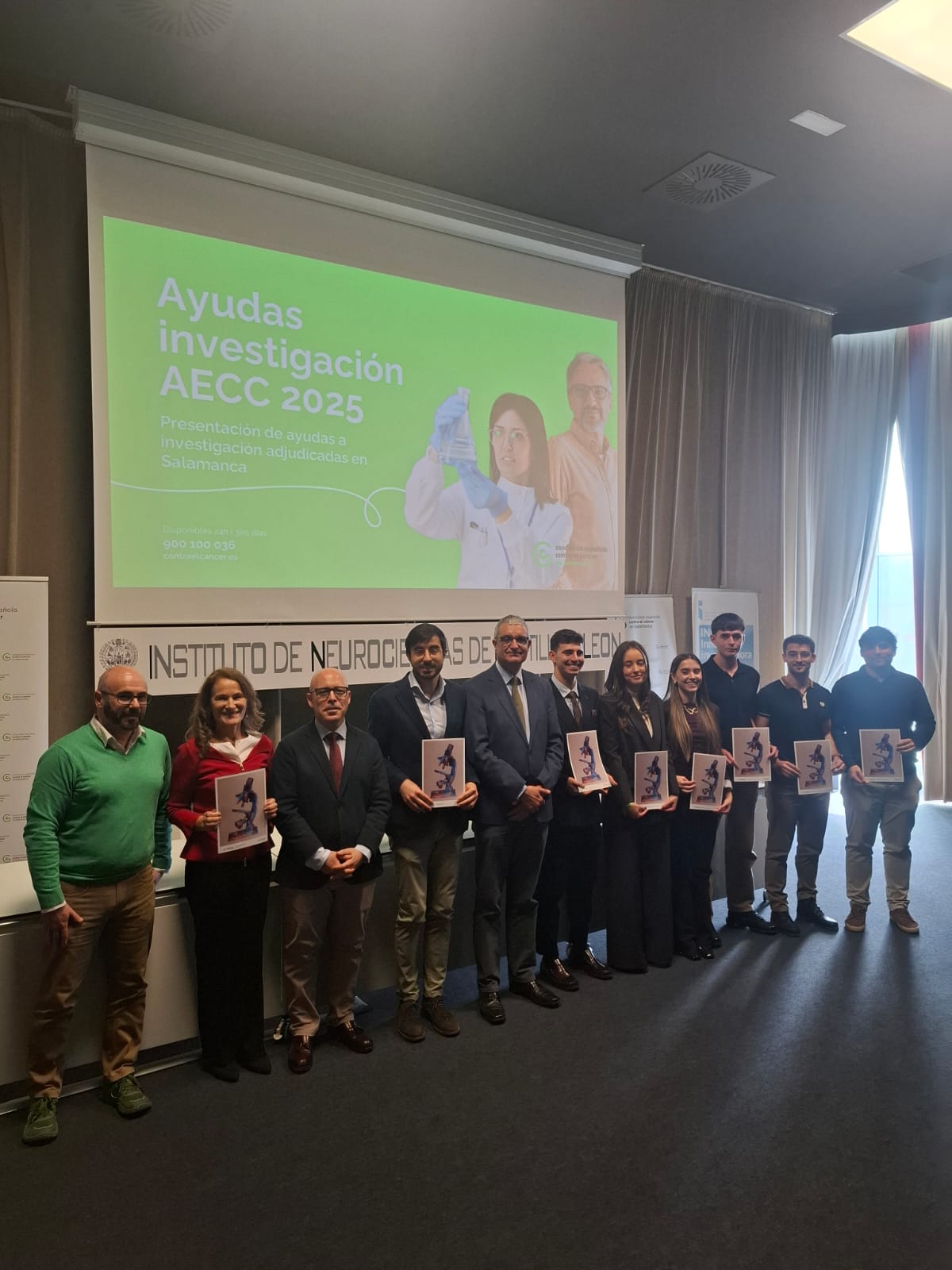 La AECC destina 230.000 euros a la investigación del cáncer en Salamanca